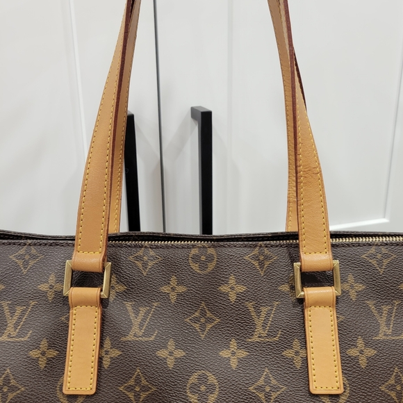 💕CLASSIC Tote Bag Discontinued LOUIS VUITTON Cabas MEZZO Monogram - Picture 3 of 16